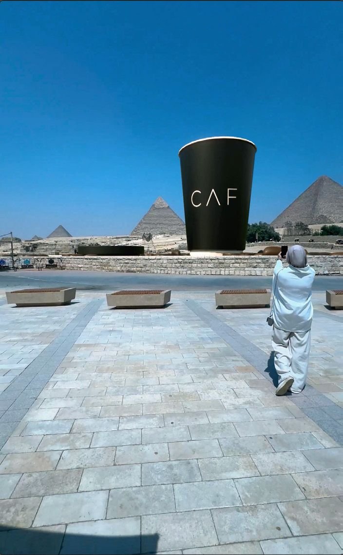 CGI Launch at the Pyramids for Caf Caffe — image 1